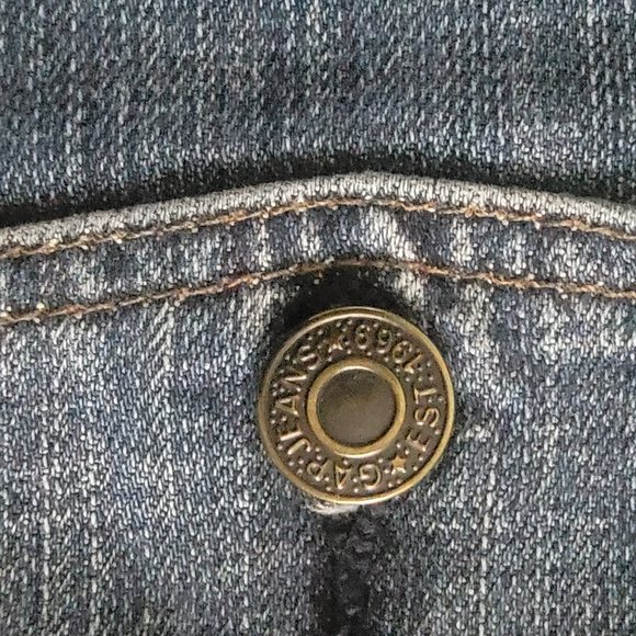 Gap Button Back Pocket Boot Cut Denim Jeans - Picture 8 of 9